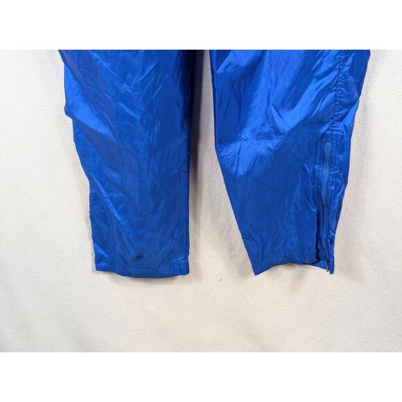 Vintage Nike Windbreaker Side Zip Track Pants Blue Men's Size Medium - Picture 10 of 12